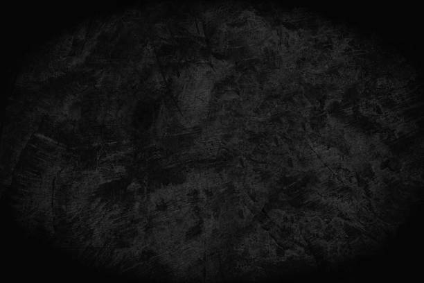 istock Close up retro plain dark black cement concrete wall background texture for show or advertise or promote product and content on display. Color old concrete wall design vintage grunge element blank. 2219228032