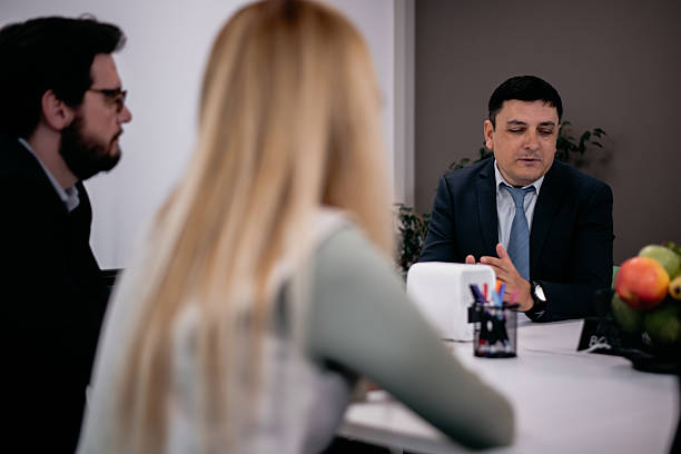 istock Professional team collaboration during an office meeting featuring a business conversation 2219228154