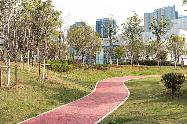 istock walkway in the modern city 2219232877