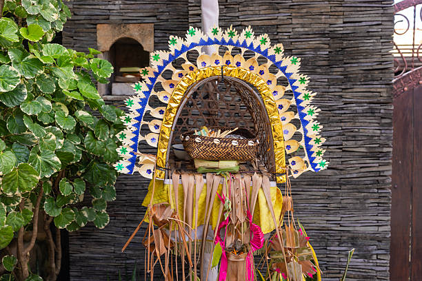 Balinese Hindu Temple Decorations