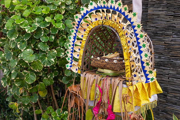 Balinese Hindu Temple Decorations