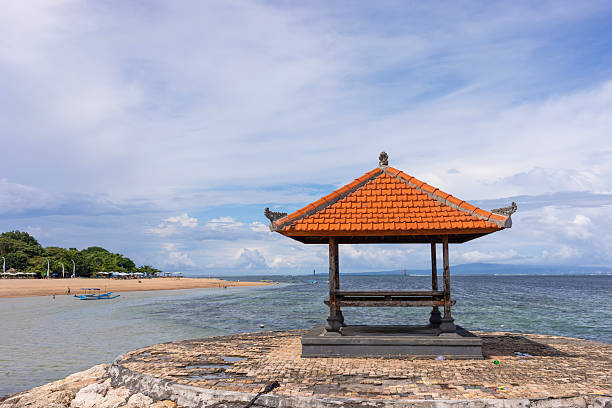 Ocean view at Sanur Beach, Bali, Indonesia