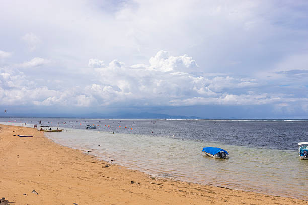Ocean view at Sanur Beach, Bali, Indonesia