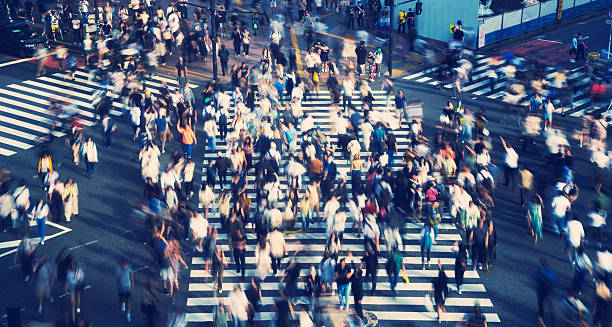 istock Shibuya Crossing in Full Flow: Mass Crowd in Motion 2219246918