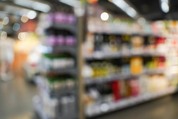istock Abstract blur and defocus supermarket for background 2219248844