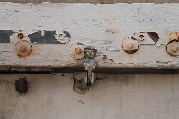 istock Window hook or stopper in Amiens, France 2219248948