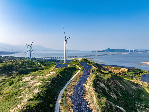 istock Solar Photovoltaic Windmill Wind Energy 2219251220