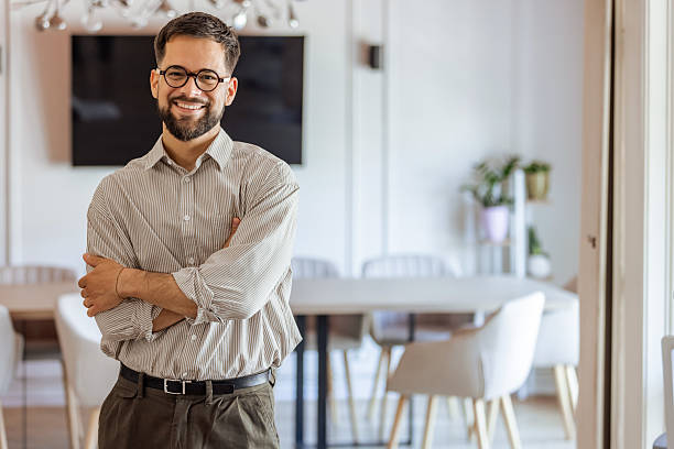 istock Confident Business Professional In Modern Office Setting With Bright Atmosphere 2219285909