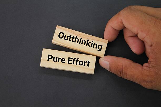 istock What are the two types of hard work? Outthinking, Pure Effort 2219292991