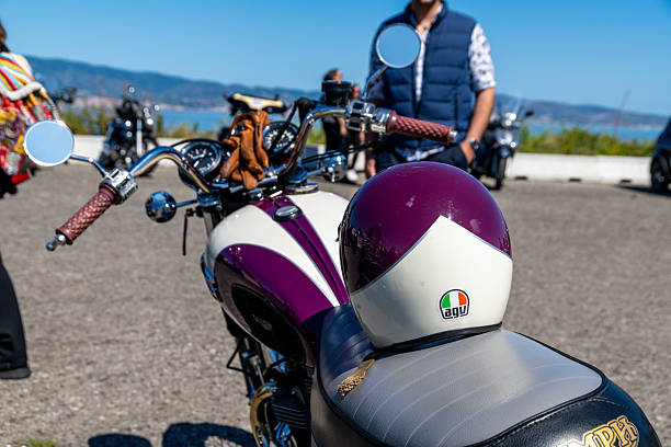 Harley-Davidson 1340 Heritage Springer in motorcycle rally Sangiovese Tour, on September 3, 2022 in Ravenna, Italy
