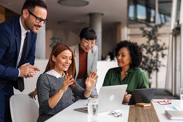 istock Diverse Team Collaborating on a Project During Office Meeting 2219300691