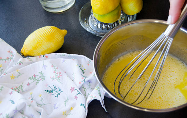 istock Process cooking citrus curde.French Desserts 2219303122