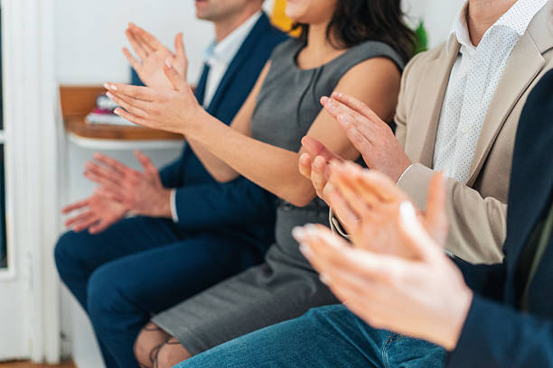 istock Business people applauding 2219308130