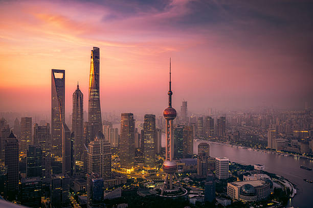 Shanghai Skyline at dawn
