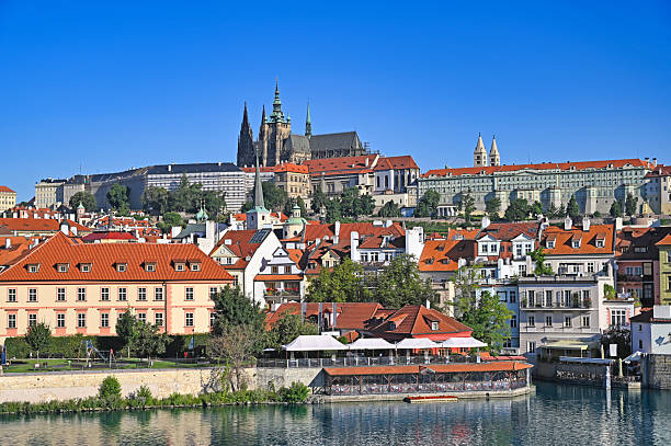 istock Prague Castle, old town cityscape, Czech republic 2219308250