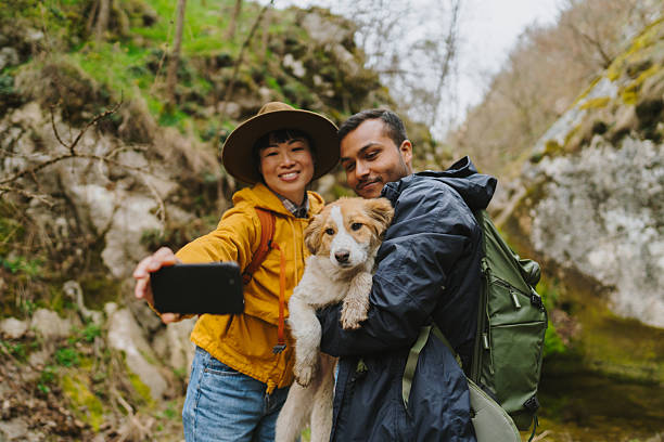 istock Selfie shot form our hiking trip together 2219309758