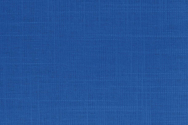 istock Dark blue linen fabric cloth texture for background, natural textile pattern. 2219314474