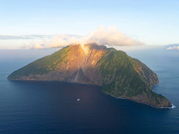 istock Daybreak Illuminates the Scenic and Remote Komba Island 2219322285