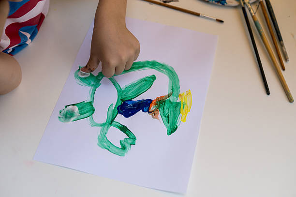 istock Painting with acrylics 2219325235
