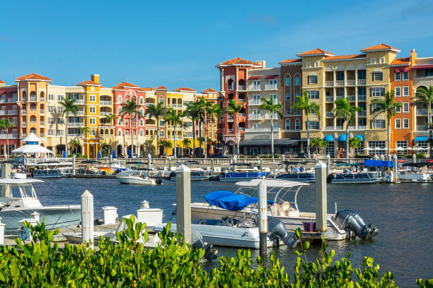 istock Downtown Naples, Florida. City view from the Marina 2219325481