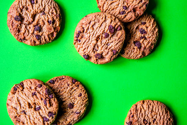 istock Selection of Traditional Classic Chocolate Chip Cookies 2219327558