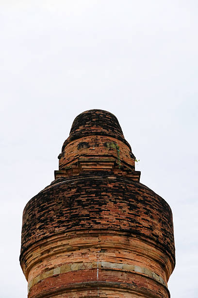 Riau, Indonesia - January 25, 2025: Muara Takus is a Buddhist temple complex in Kampar Regency.