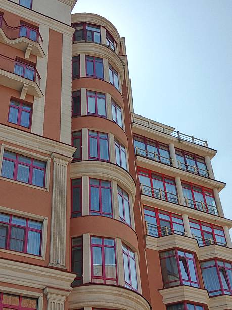 istock facade of a modern building 2219331844