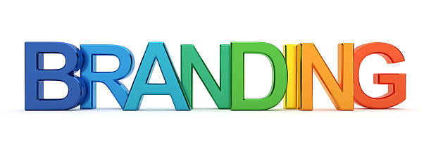istock Colorful word branding 3d render. 2219338356