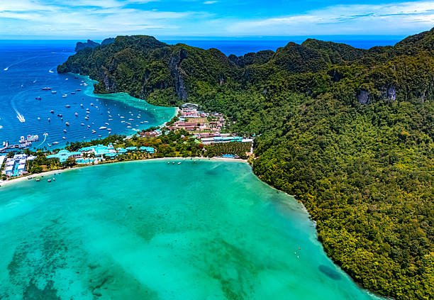 istock Aerial view of the Phi Phi Island, Thailand 2219338429