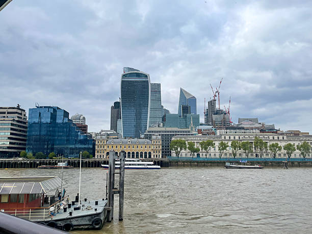 istock Modern London Skyline with Walkie-Talkie Building 2219341670