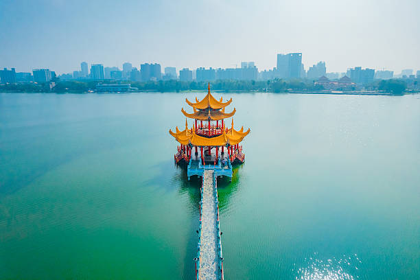 istock Lotus Pond of Kaohsiung 2219345413
