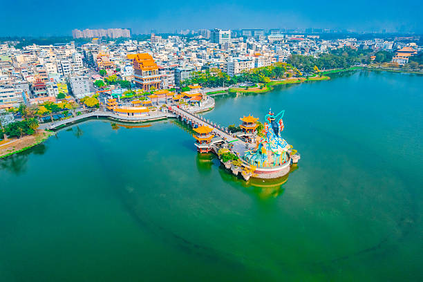 istock Lotus Pond of Kaohsiung 2219345426