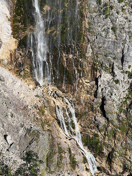 istock The Boka waterfall (Bovec, Slovenia) - Wasserfall Boka oder Bokafall (Slowenien) - Slap Boka or vodopad Boka (Slovenija) 2219347663