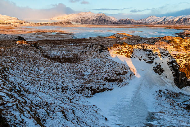 istock Golden hour along iceland's south coast 2219349031