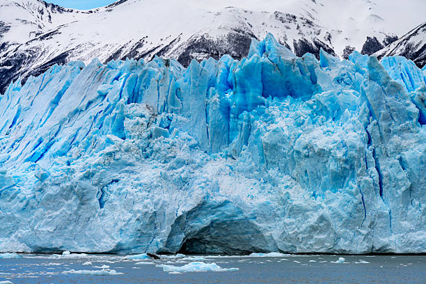 Pio XI is the largest glacier in the southern hemisphere - 60 kilometers. It originates in Patagonia and terminates in the Eyre Fjord on the west coast of Chile. It is one of the few glaciers in the world that is growing. The glacier’s color is intense blue while the water before it is turquoise.