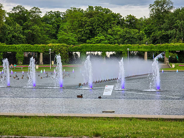 istock Majestic Fountain in City Square 2219359156