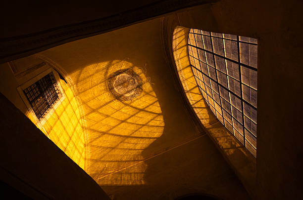 view of the cross inside Vank Church (Vank cathedral)