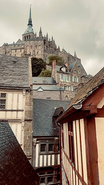 istock Le Mont Saint Michel may 2025 on a cloudy day 2219368006