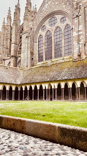 istock Le Mont Saint Michel may 2025 on a cloudy day 2219369086