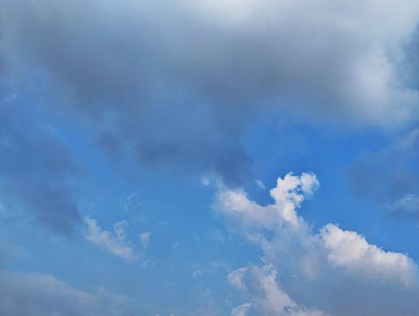 istock Rain clouds and blue sky show a beautiful view 2219396368
