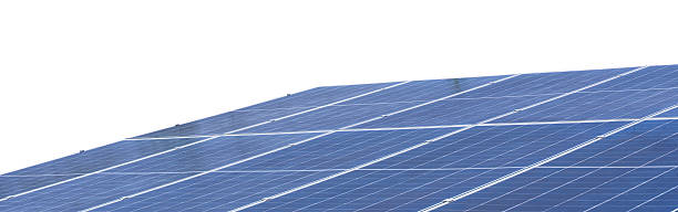 istock Solar panels isolated on transparent background - PNG format 2219402359