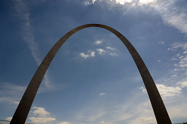 The Arch at the Gateway Arch National Park in St. Louis, MO, USA on May 23, 2025