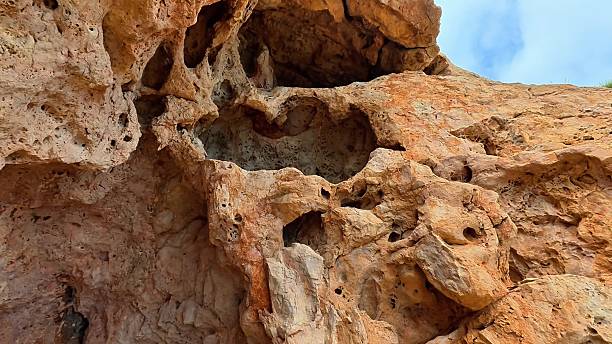 istock Textured Rock Formation Featuring Stunning Natural Patterns and Vibrant Colors Throughout 2219411447