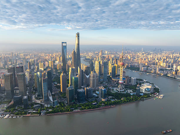 istock Shanghai Pudong Skyline in Morning Light 2219426313