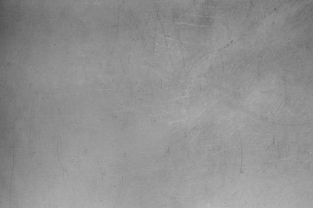 A close-up view of a smooth steel texture showcasing its metallic finish.