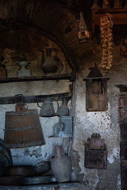 istock The old and rare kitchen in the monastery 2219431704