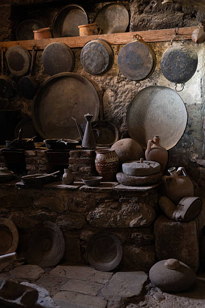 istock The old and rare kitchen in the monastery 2219431764
