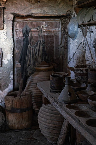 istock The old and rare kitchen in the monastery 2219432699