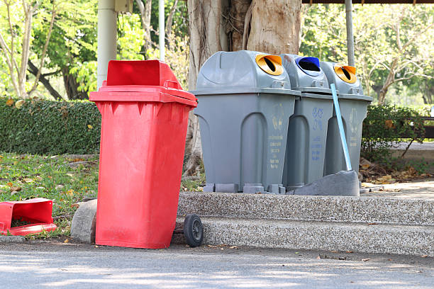 istock Garbage bin in the park to keep the environment clean. 2219441518