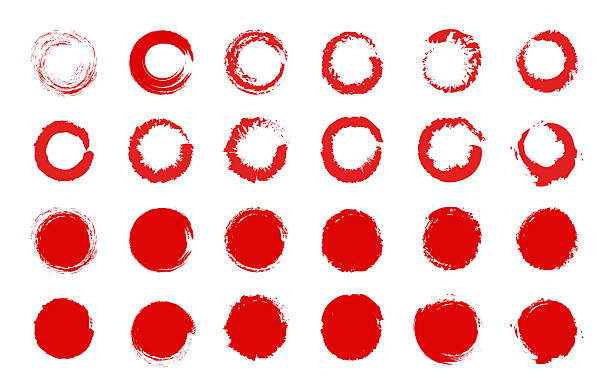 690+ Japan Watercolor Red Circle Stock Illustrations, Royalty-Free